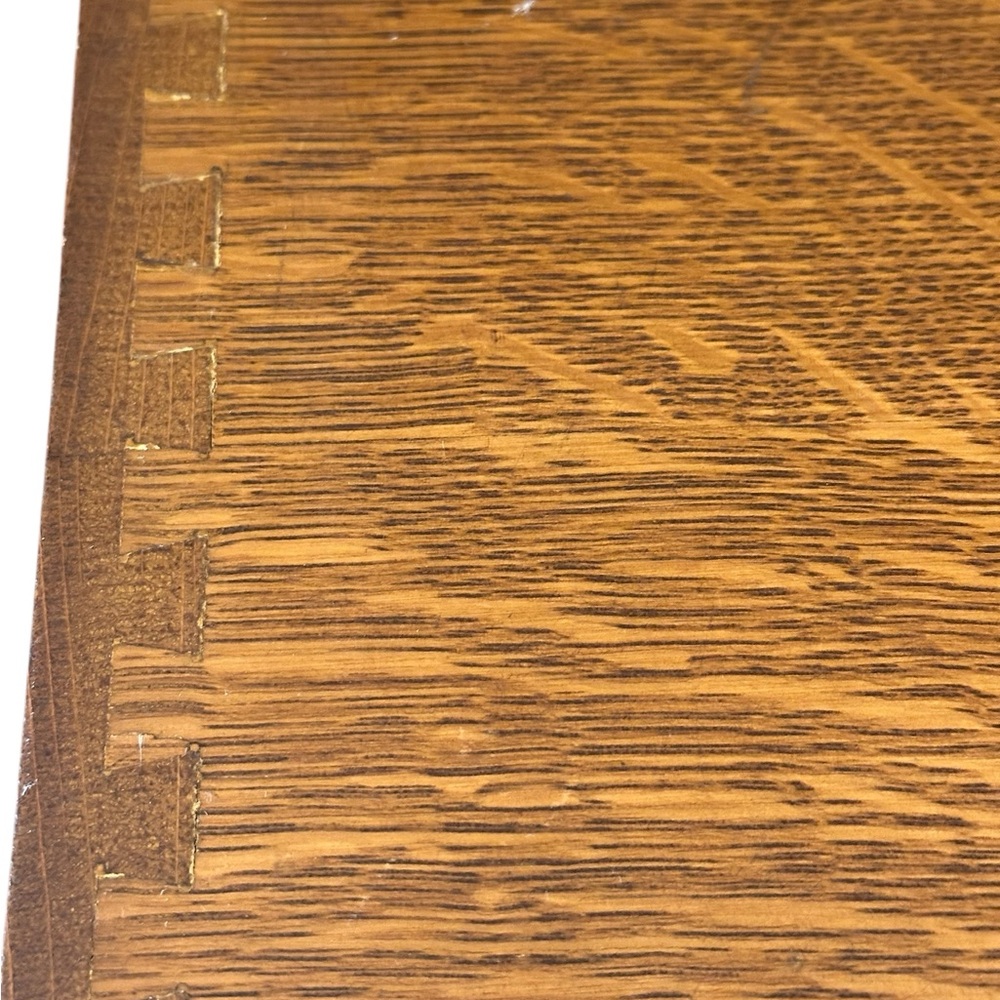 Wooden File Drawers - Brown and Green - Picture 7 of 7